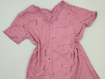 t shirty różowe: T-shirt, M, stan - Dobry