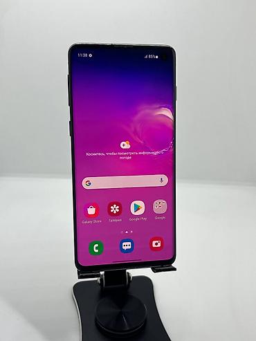 samsung s10е: Samsung Galaxy S10, Б/у, 128 ГБ, цвет - Черный, 2 SIM — 6
