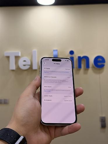 iphone 15 pro 2 el: IPhone 15 Pro, 128 GB, Natural Titanium, Face ID, Kredit, Simsiz şarj — 4