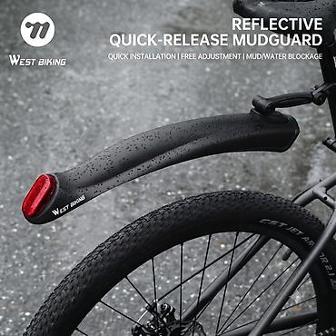 Велоаксессуары: WEST BIKING Комплект Перед и Зад велосипедные крылья Бренд: WEST — 5