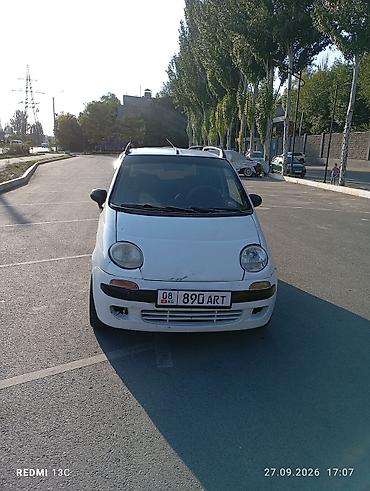 спринтер выезд: Daewoo Matiz: 2000 г., 0.8 л, Механика — 1