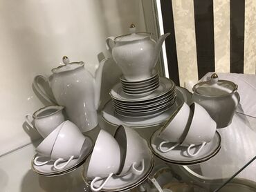 serviz destleri instagram: Чайный набор, цвет - Белый