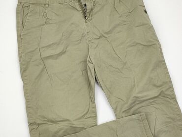 spódnice ołówkowe khaki: Material trousers, L (EU 40), condition - Very good