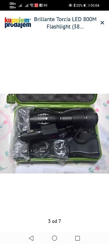cajnik: Višenamenska USB punjiva baterijska lampa sa modelima L-S03 i L-822 — 9