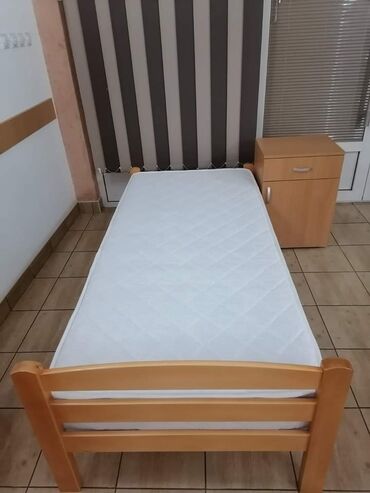 zidni krevet forma ideale cena: Singl krevet, bоја - Braon