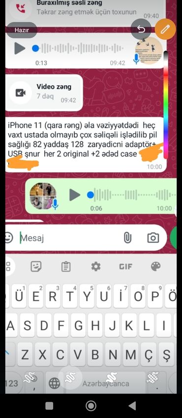 iphone 11 ikinci el qiymeti: IPhone 11, Qara