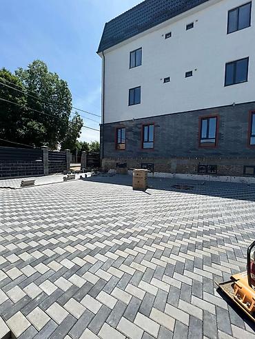 Брусчатка кирпич: 📦 Прессованная брусчатка 6 см | Кирпич для тротуаров и дорог | — 8