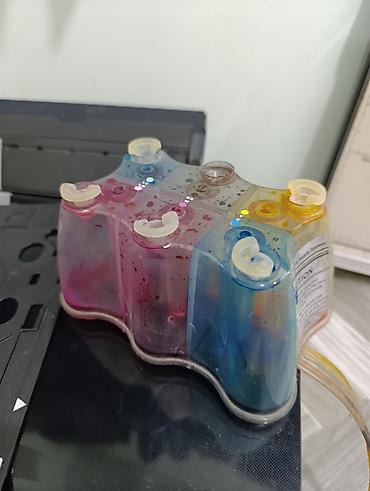 sekil cixardan printer: Epson inkjet printer üçün CISS (Continuous Ink Supply System) və uyğun — 2