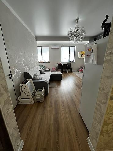 кара балта кватира: 2 комнаты, 59 м², 7 мкр Элитка, 9 этаж, Свежий ремонт — 8