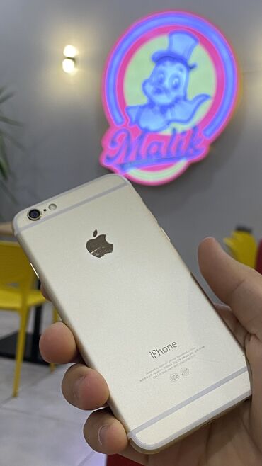 акамулятор б у: IPhone 6, Колдонулган, 32 ГБ, Matte Gold, 89 %
