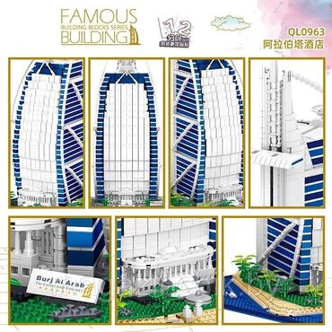 layk hotel в Азербайджан | ПРОДАЖА УЧАСТКОВ: Lego uşaq konstruktoru Hotel Burj Al Arab (Dubayda Sail Hotel)