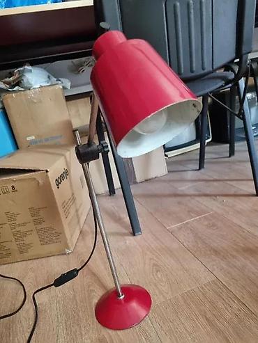 Stilske lampe: SPACE AGE STONA LAMPA | Stara metalna stona lampa, sjajan dizajn — 2