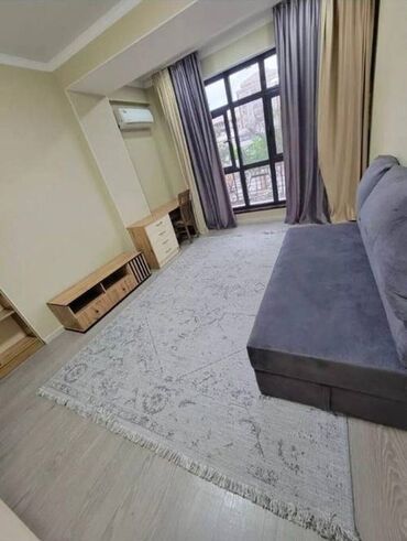 сдается комната кок жар: 1 бөлмө, 38 кв. м, Элитка, 3 кабат, Евроремонт