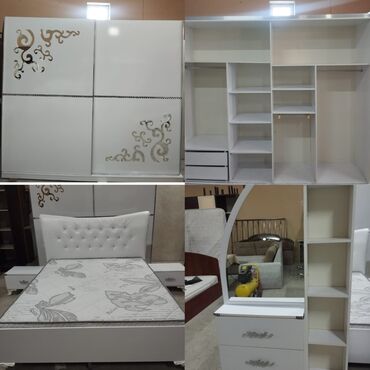 loft мебель: İkinəfərlik çarpayı, İşlənmiş