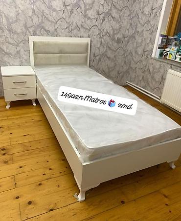 Çarpayılar: Tək nəfərlik çarpayı dəsti - Ölçü: standart tək nəfərlik (təxmini — 10