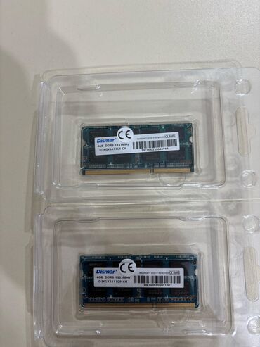 ddr 4gb ram: Operativ yaddaş (RAM) 4 GB, 1333 Mhz, DDR3, Noutbuk üçün, Yeni