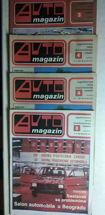 Knjige i stripovi: Casopisi Auto,96 kom.cena za komplet. Spisak:1970 br.4,1972 na lalafo.rs — 15 Knjige i stripovi: Casopisi Auto,96 kom.cena za komplet. Spisak:1970 br.4,1972 — 15