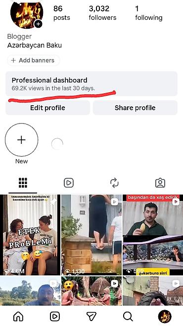 3 min izləyicisi olan instagram səhifəsi satılır. İzləyicilər realdır