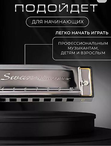 гормошки: Диатоническая губная гармошка Swan SW1020 - это классический — 3