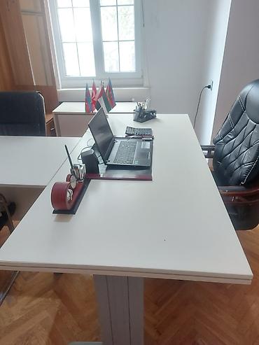 set mebel: Ofis iş masası – geniş iş səthi və ikili tumbalı Müdür masası uzunu — 4