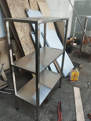 Стеллажи: Столы Стеллажи шпильки Нержавейка — 6