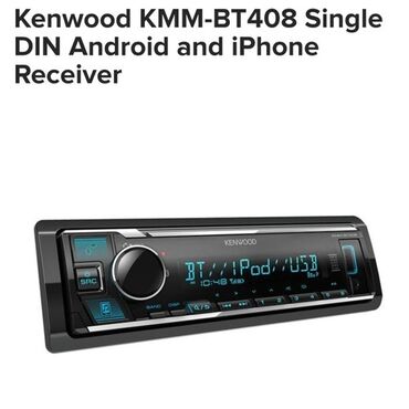 украшение на голову: Новая Kenwood KMM-BT408 С Блутусом. Качественный Звук ☝️. Цена