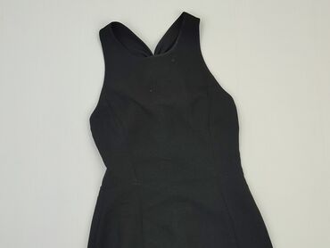 czarna sukienki midi wieczorowa: Dress, S (EU 36), condition - Very good
