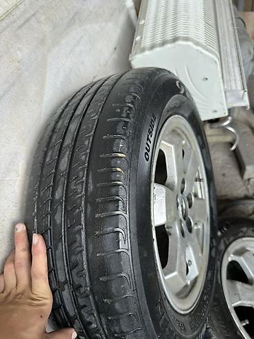 teker kompressoru: 195/65 R15 tipli ölçü Paket: - 4 ədəd disk + üzərində şinlər — 3