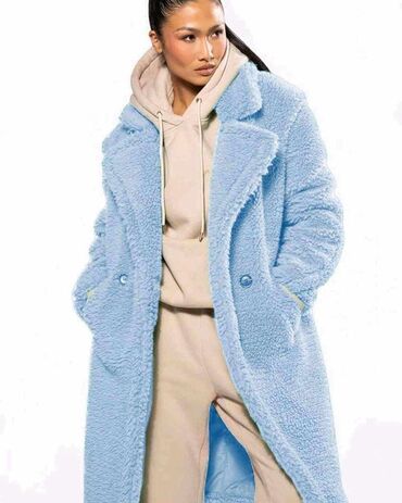 zara teddy: One size, With lining, color - Light blue