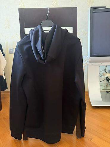 sweatshirt: Svitşot, Avva, M, rəng - Qara — 2