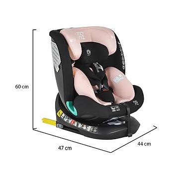 cipela auto: AUTO SEDIŠTE MONI SERENGETI I-SIZE 40–150 cm – Gently Pink (Šifra — 2