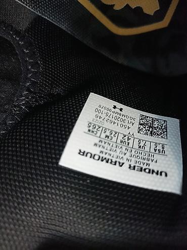 стальные шары: Мужские кроссовки, 42, Under Armour, Новый, цвет - Черный, Платная доставка — 4