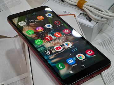 Samsung: Samsung Galaxy A01 Core, 16 GB, rəng - Qırmızı, Zəmanət, Düyməli, Sensor — 1