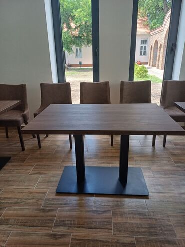 Postolja za stolove: Metalna postolja za stolove, donja ploca 450x450x5mm, stub 80x80 — 13