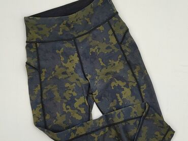 niebieskie spodnie tech fleece: Legginsy Sportowe damskie, rozmiar S