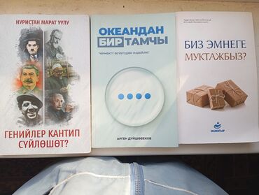 тачка для бизнес: Китеп сатылат, бир жолу окулган, абалы жакшы. Сатып алуу менен бирге