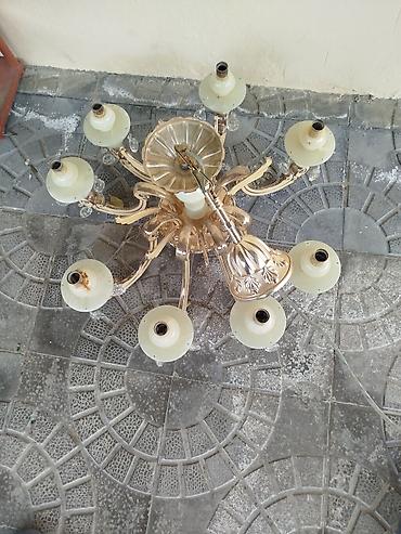 İşıqlandırma: Çılçıraq, 8 lampa, Metal — 4