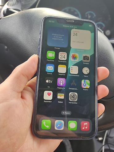 Apple iPhone: IPhone 17 Pro, Б/у, 64 ГБ, Синий, Чехол, 78 % — 9