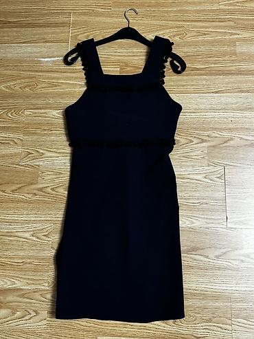 Donlar: Qara rəngli klassik don - Model: qolsuz, dördbucaqlı dekolte, qalın — 1