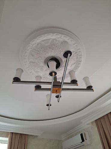 İşıqlandırma: Çılçıraq, 6 lampa, Metal — 1