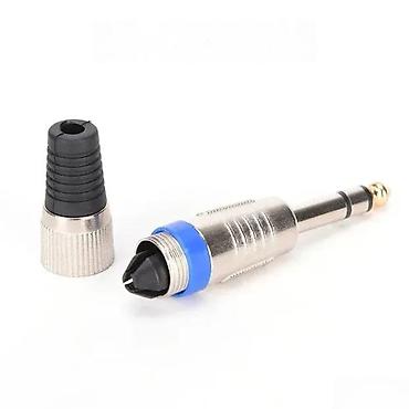 seme jagode: BANANA 6,3MM STEREO | Konektor sa pozlaćenim vrhom vrhunskog — 2