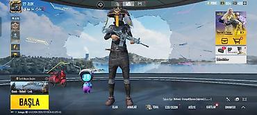 Video oyunlar üçün aksesuarlar: - Platforma: PUBG Mobile - Lvl: 27 - Klan: aktiv (ekranda görünür) - — 2