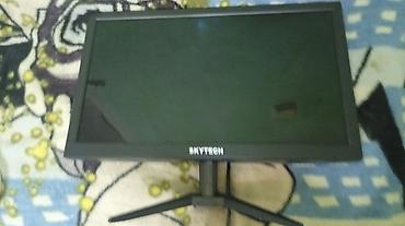 qara ekran səkli: Skytech 19 inch çox az işlənib 3 dəfə işlənib hazır monitor ideal — 1