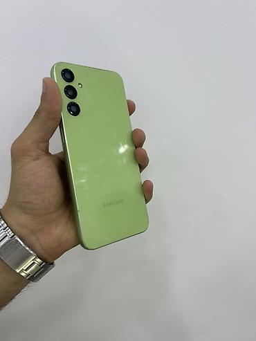 iphone plus 7: Samsung Galaxy A24 4G, 128 GB, rəng - Yaşıl, Face ID — 2