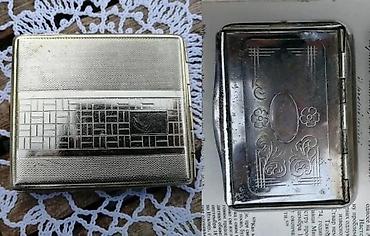 Upaljači i prateća oprema: Stara, dobro očuvana tabakera. Cena za komad. Stara, dobro očuvana — 1