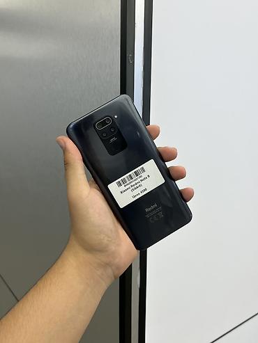 Redmi, Redmi Note 9, Б/у, 64 ГБ, цвет - Черный, 2 SIM