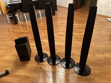 LG ev kinoteatrı akustik sistemi Xüsusiyyətlər: - 5.1 kanal dinamik