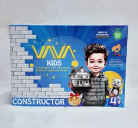 uşaq dəstləri: Viva kids konstruktor dəsti (bağlı qutuda yeni) uşaqlara müxtəlif