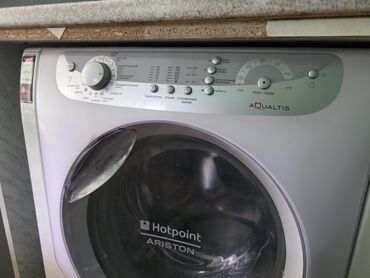 swift 1: Кир жуучу машина Hotpoint Ariston, Колдонулган, Автомат, 10 кг жана андан көп, Ультра тар