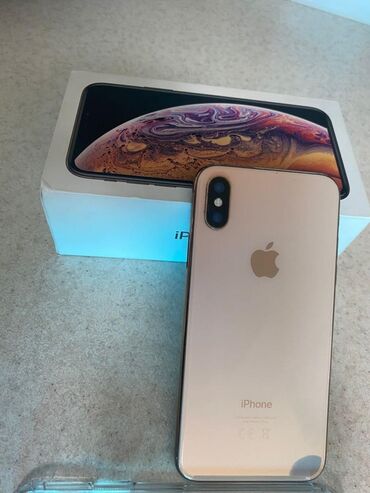 playstation 5 цена бишкек: IPhone Xs, Колдонулган, 256 ГБ, Matte Gold, Заряддоочу түзүлүш, Коргоочу айнек, Каптама, 77 %